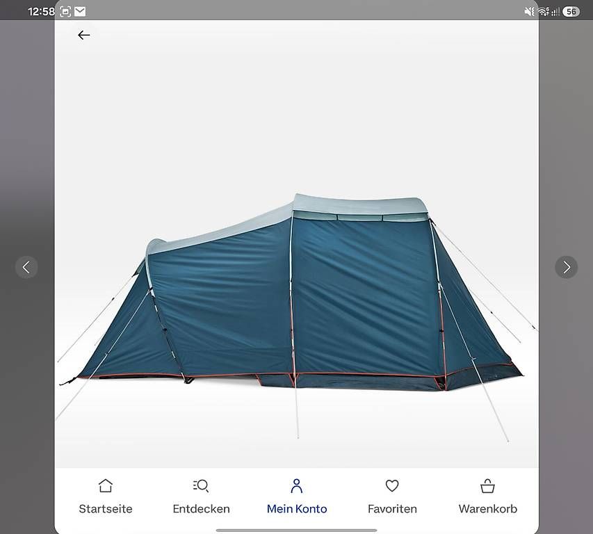 Decathlon Tentes: Camping Zelt – D'occasion à Sevelen par kimmar 2
