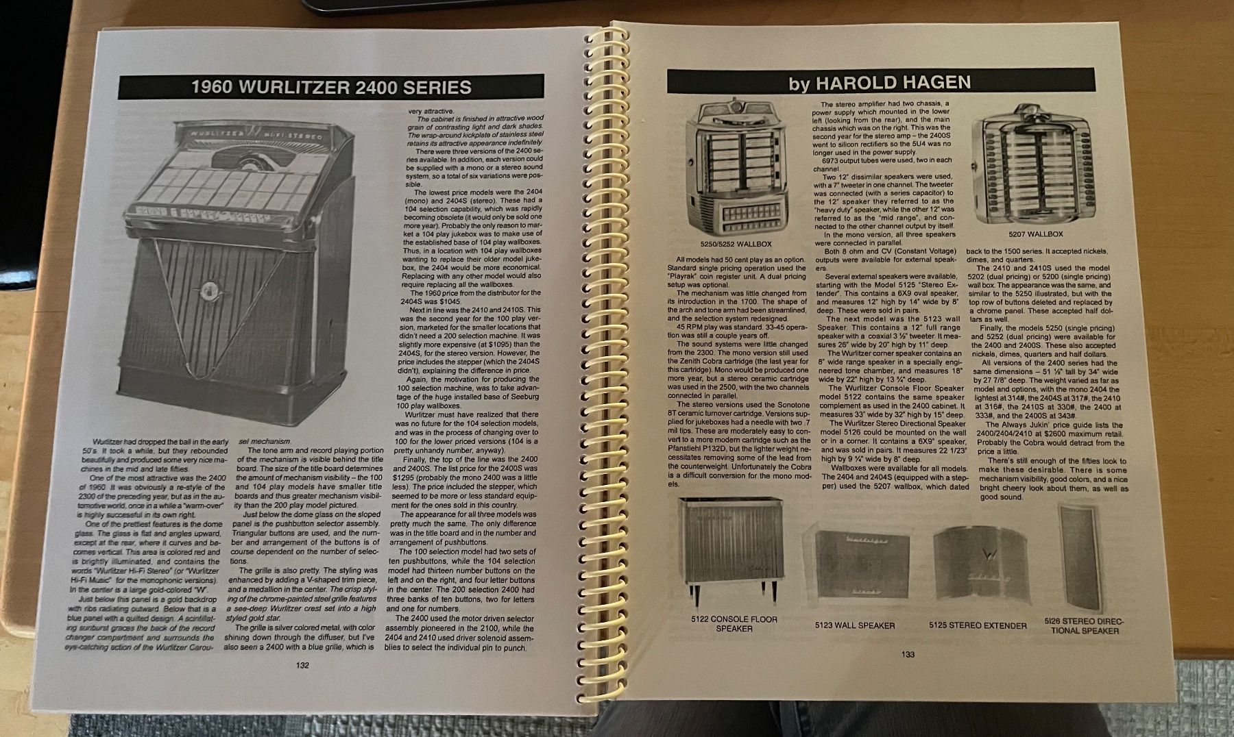 Wurlitzer Musiktruhen: WURLITZER Reference Book Vol. 2 Models 1700-3800 – Neu (gemäss Beschreibung) aus Adligenswil von Decor-Tech 4