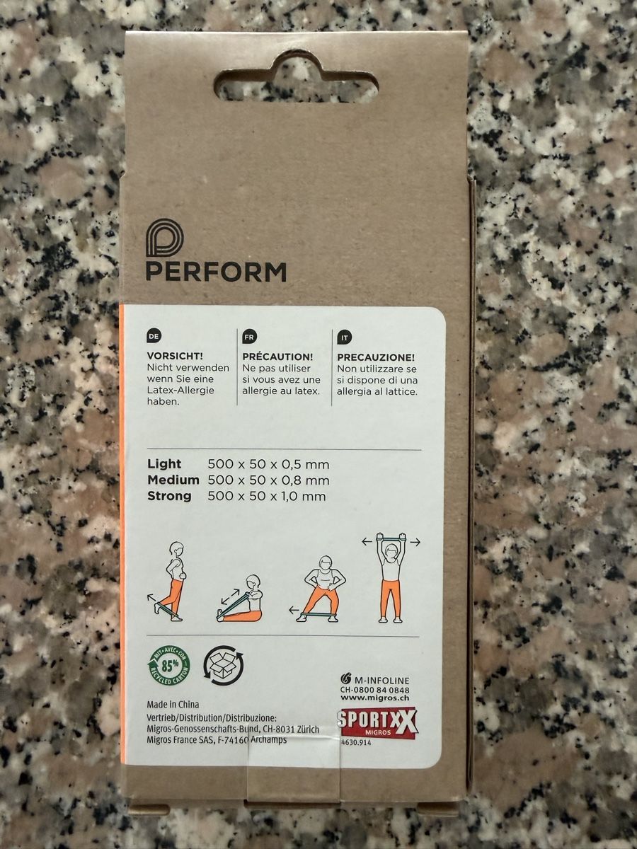 Nastri decorativi: Perform Power Bands Mini 3er Set neu – Nuovo e nell'imballaggio originale da Männedorf venduto da Dsonne 1