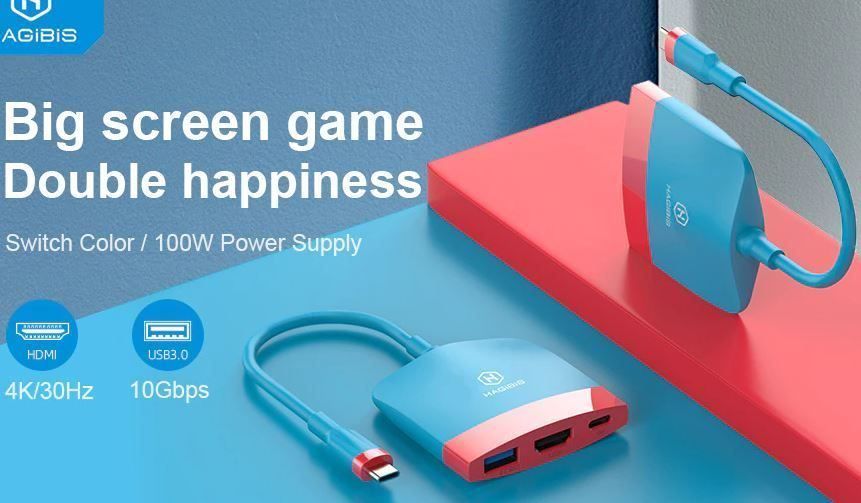 Nintendo Konsolen: Switch TV -Adapter Docking Switch Host – Neu und originalverpackt aus Unterägeri von RmOnline 2