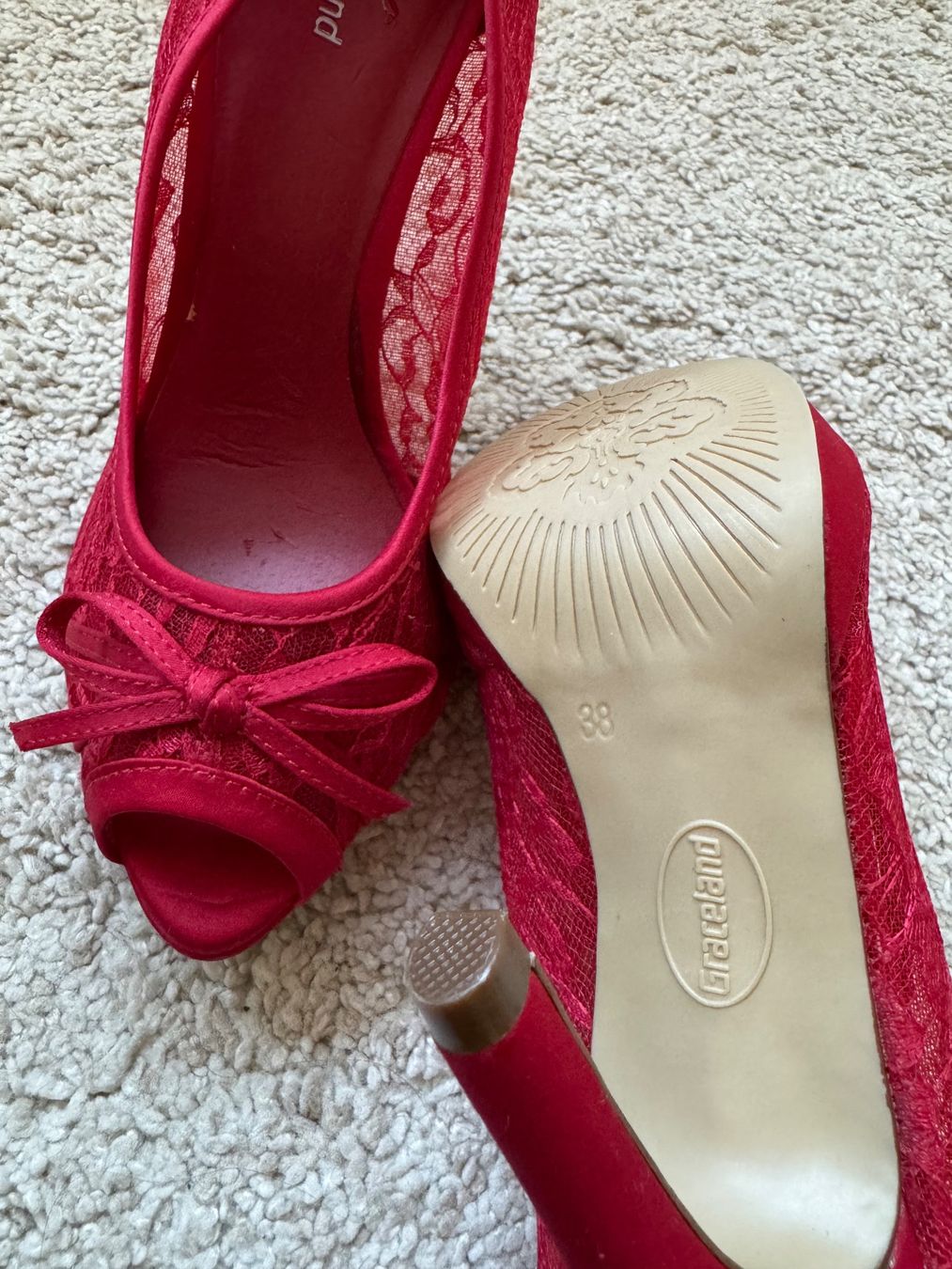 Graceland Scarpe da donna: High Heels rot – Usato da Binningen venduto da lea_5mf8 3