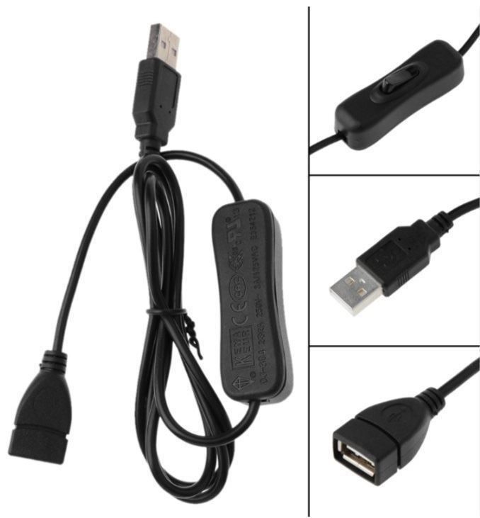 Cavi: Câble USB avec interrupteur on/off, 1m – Nuovo e nell'imballaggio originale da Yverdon-les-Bains venduto da rogi80 2