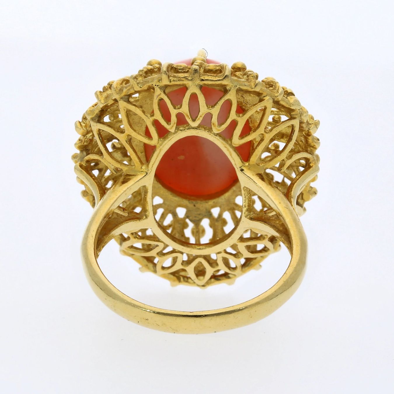 Anelli: Engelshaut-Korallen-Ring, 18 Karat, Gr. 56 – Nuovo (secondo la descrizione) da Fehraltorf venduto da Swisscollector 1