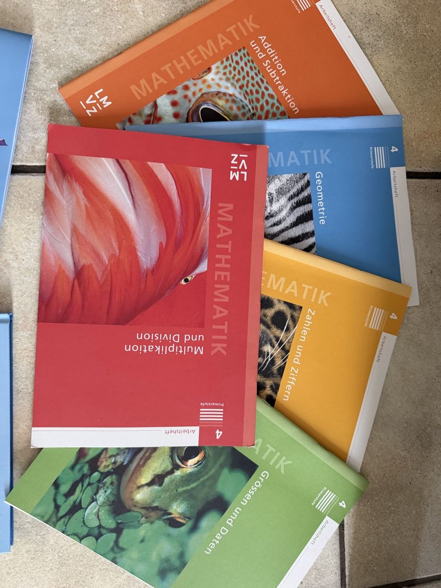 Bücher: Schweizer Mathematik  Set 4 Klass Klett Schulbuch Set – Gebraucht aus Oberlunkhofen von Raspberry 4