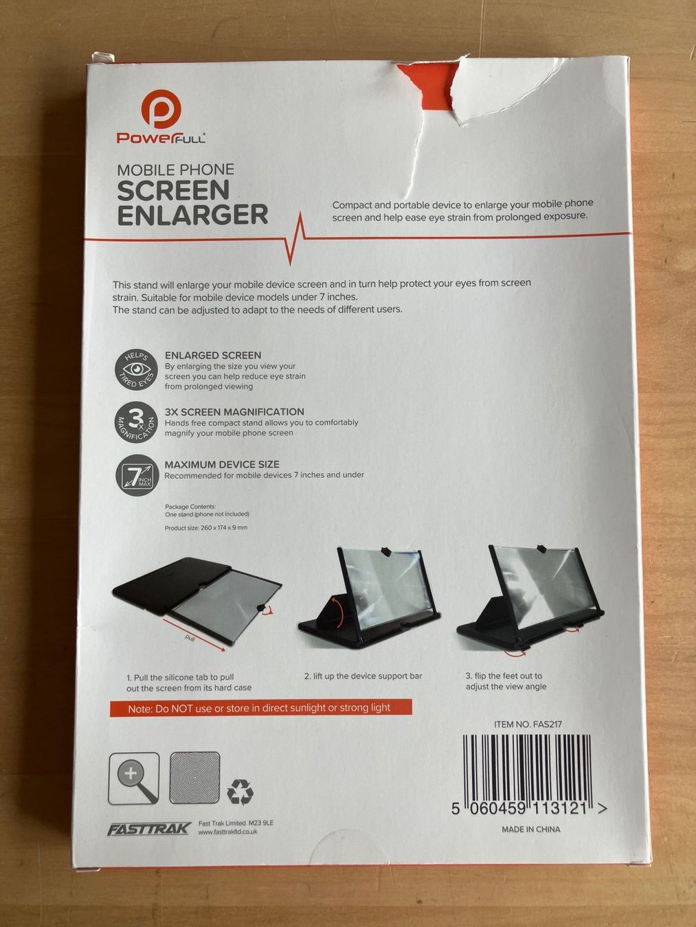Altro per Ottica: PowerFULL Mobile Phone Screen Enlarger – Usato da Unterägeri venduto da Bettsofa123 1