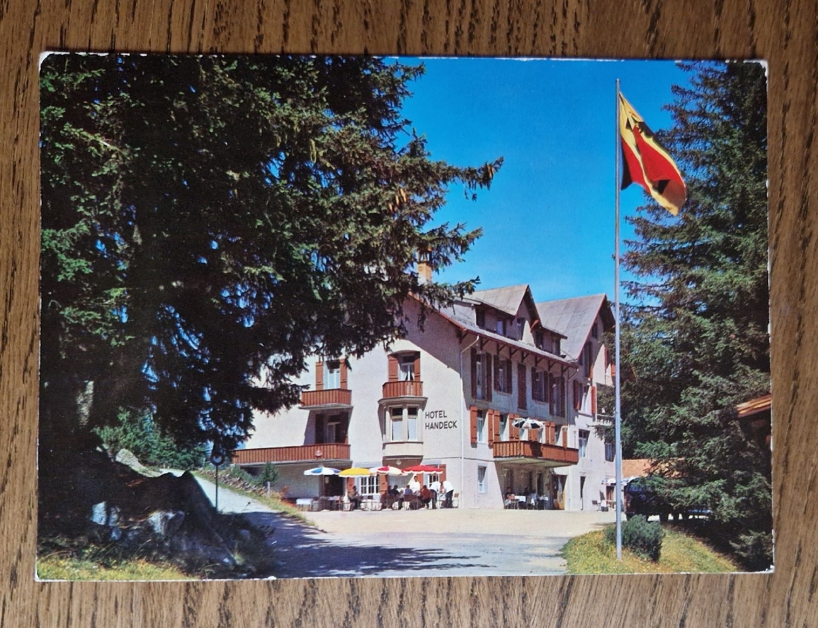 Ansichtskarten: Hotel Handeck an der Grimselstrasse – Gebraucht aus Ebikon von Donar50