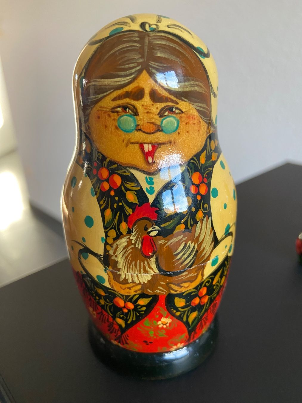 Statuette: BABUSCHKA, UKRAINE, kunstvoll bemalt – Usato da Freienstein venduto da uh8427 1
