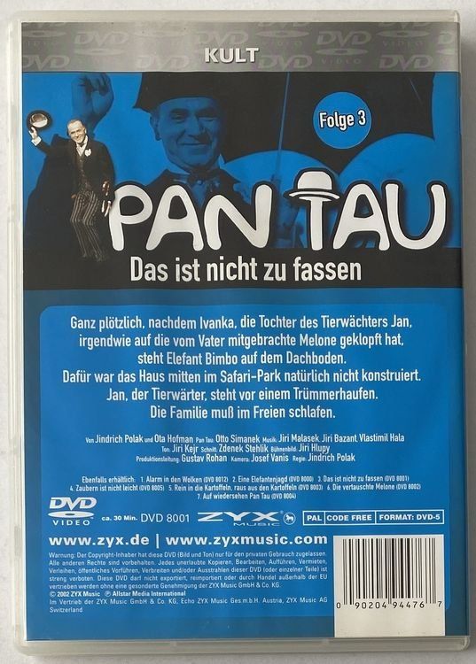 Tutti i DVDs: Pan Tau, Folge 3 – Usato da Flums venduto da Asquillo 1
