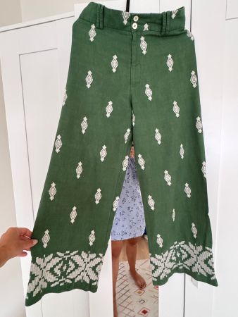 Zara Leinen Hose Gr. XS