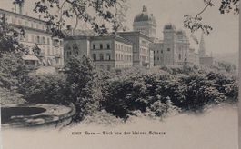 BERN  -  Blick von der kleinen Schanze