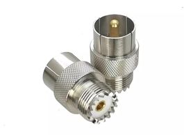 CB-/Amateurfunk Adapter Schnell PL-Stecker/PL-Buchse