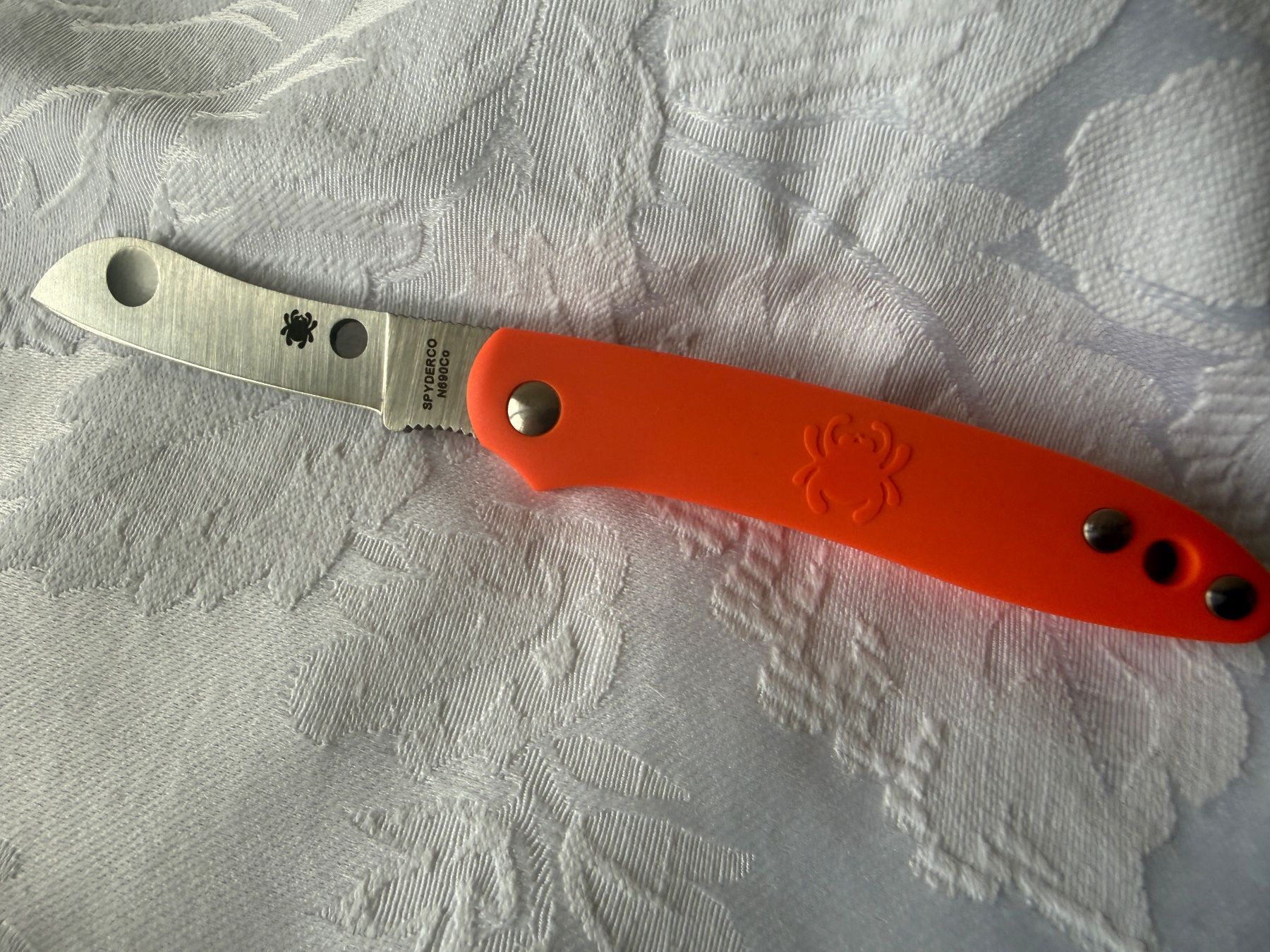 Accessori: Spyderco Roadie Pin Orange – Nuovo e nell'imballaggio originale da Worblaufen venduto da Sissi10