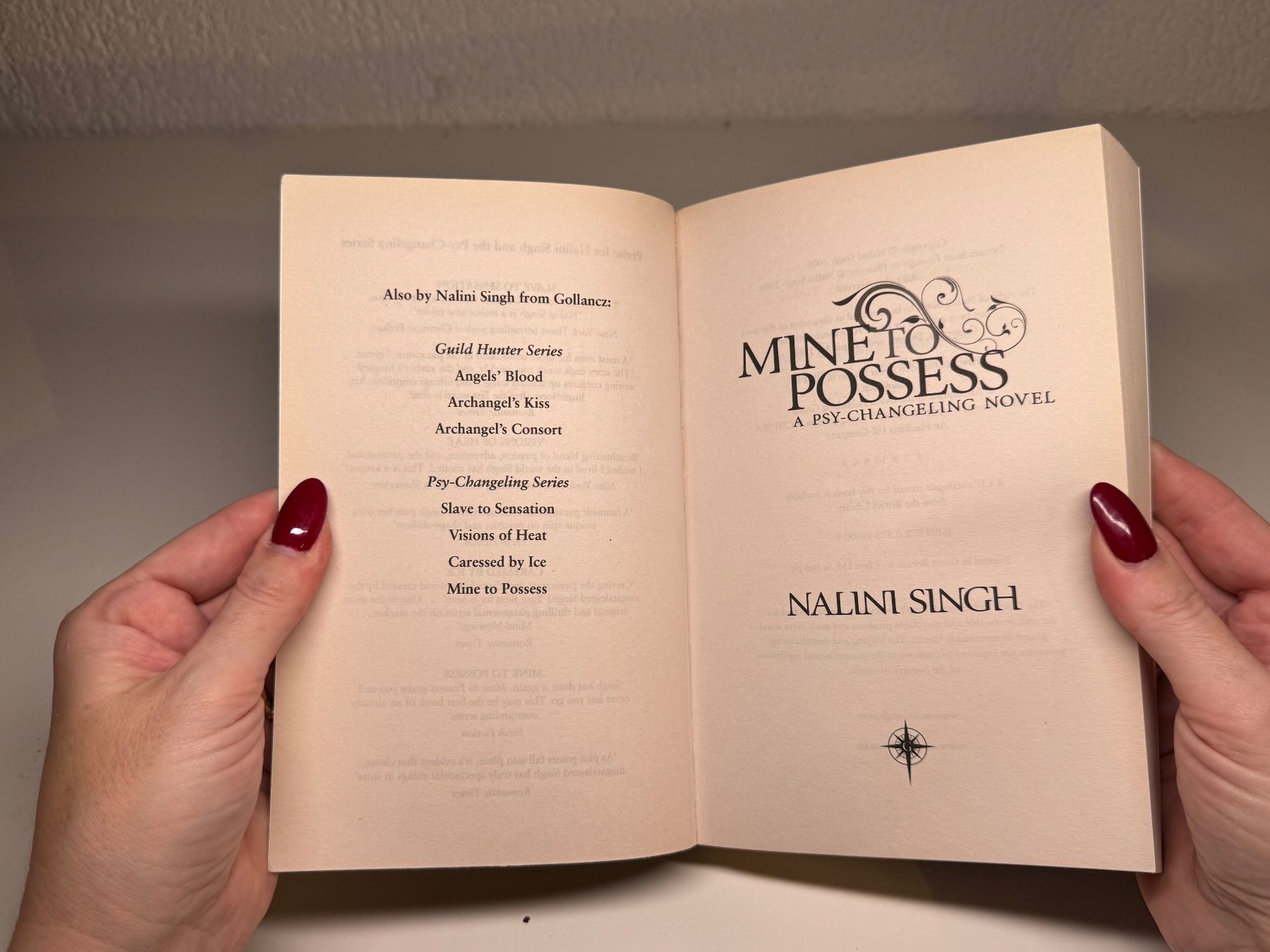 Bücher: NOVEL: Nalini Singh, Mine to Possess – Gebraucht aus Grosswangen von English_books 3