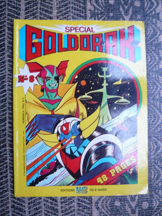 Lot De 8 Badges Goldorak – Force De Véga – Fabrication Française 2024 – Neuf