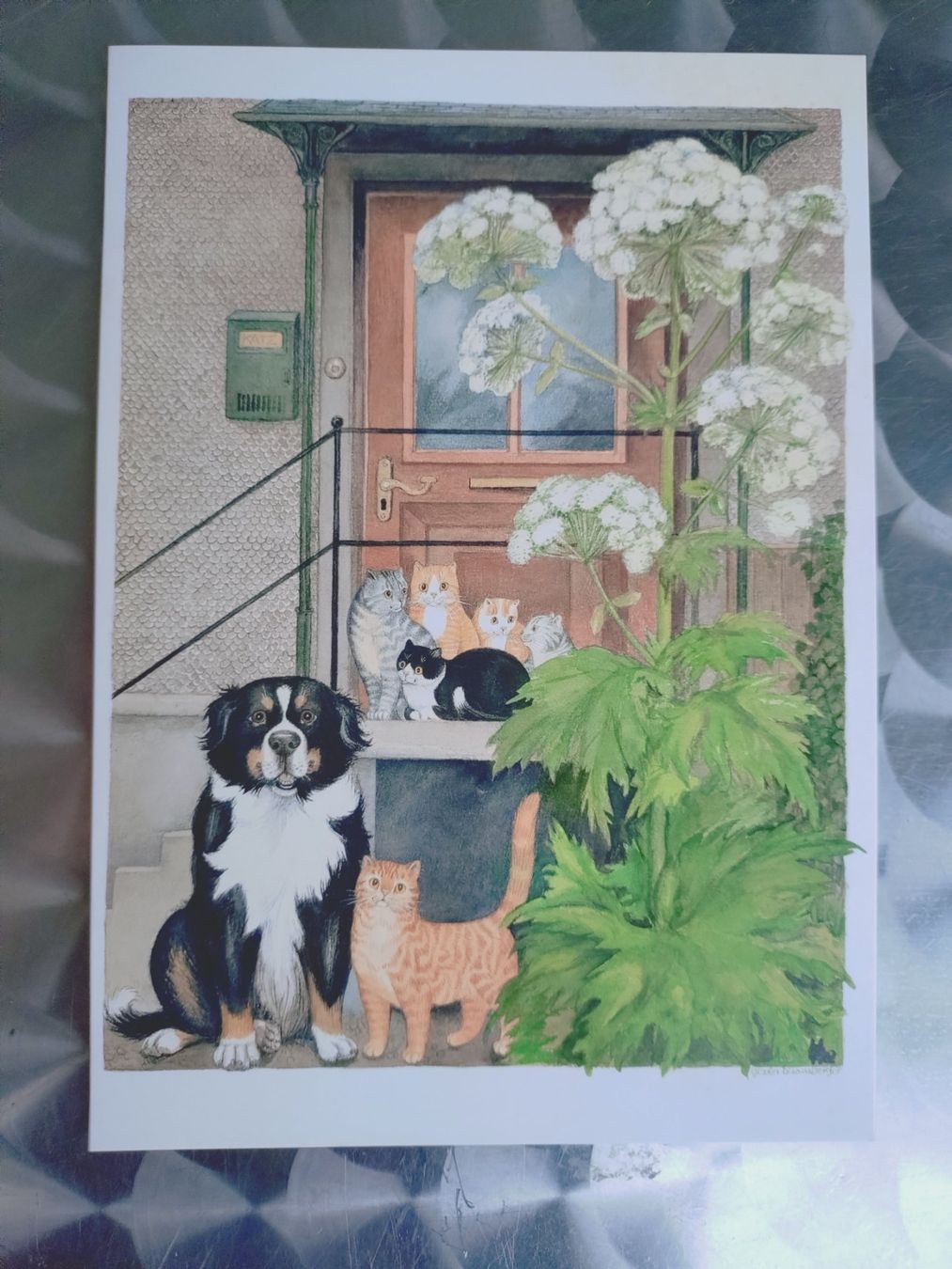 Cartes: Gisela Boumberger Doppelkarten Set 6Stck. Kunst – Neuf (Voir description) à Langnau am Albis par Slurpi71 3