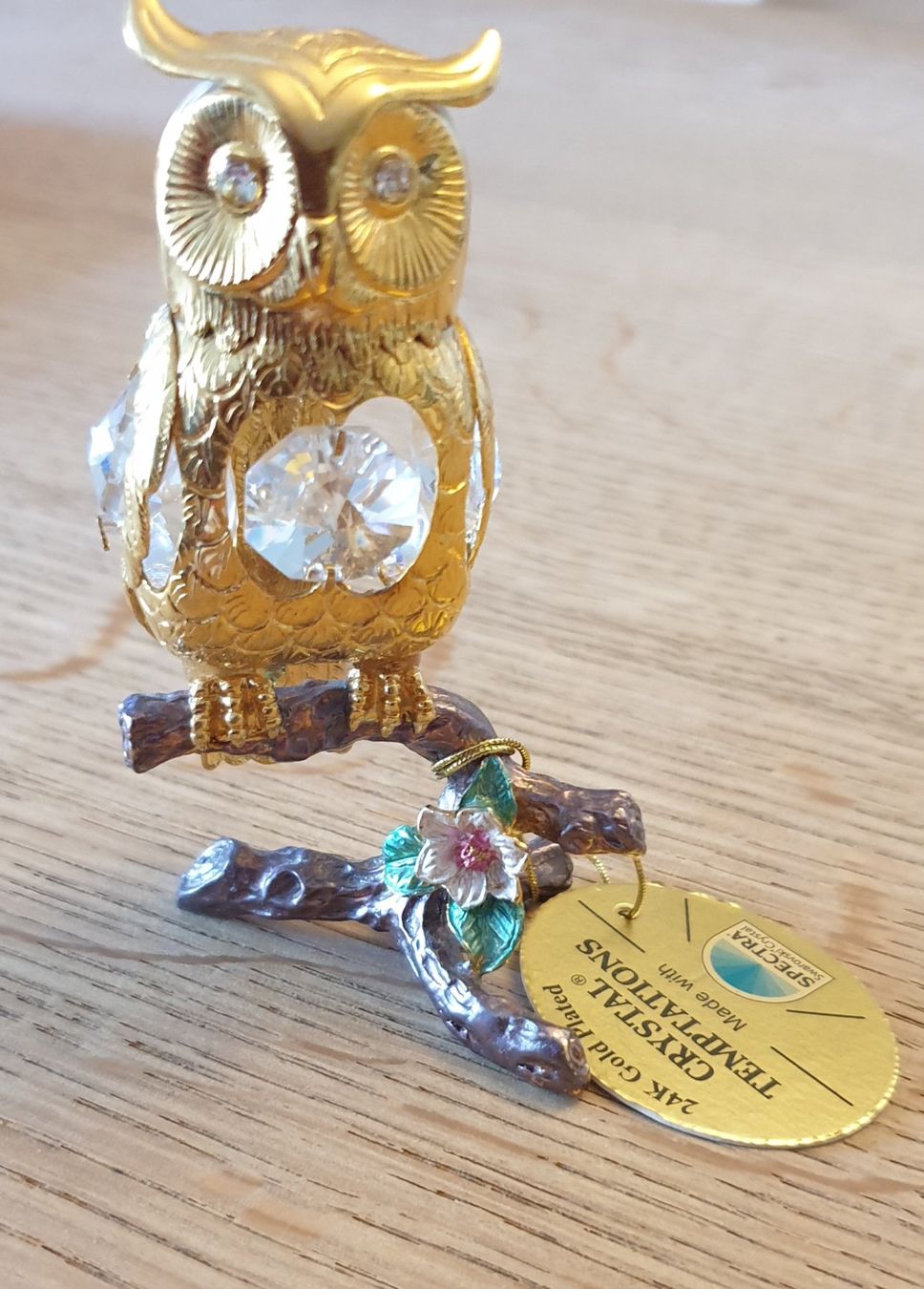 Statuette: Eule Crystal Temptations 24 K plated – Usato da Emmen venduto da magelan