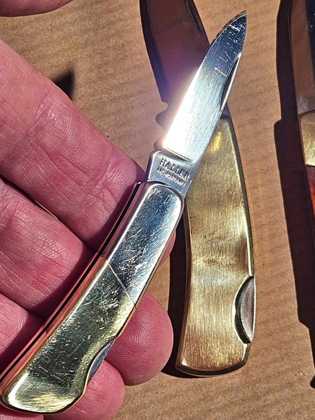 Taschenmesser: MESSER VON HALLER / HANDTASCHENMESSER – Gebraucht aus Maschwanden von OliverM05 1