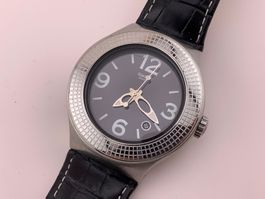 SWATCH acier montre homme  / Herrenuhr läuft