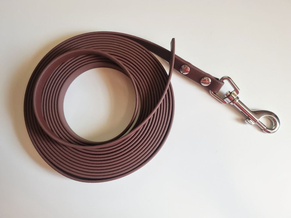 BioThane® Schleppleine – 16 Mm Grippy – Schwarz
