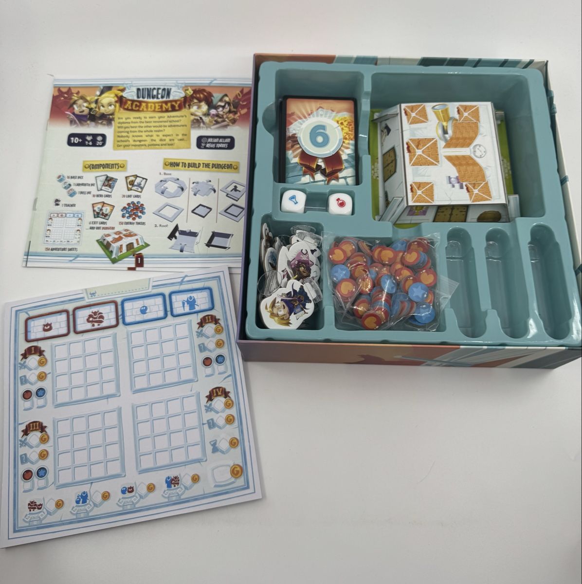 Spiele: Dungeon Academy Brettspiel von Matagot – Gebraucht aus Herisau von Seyashop1 2