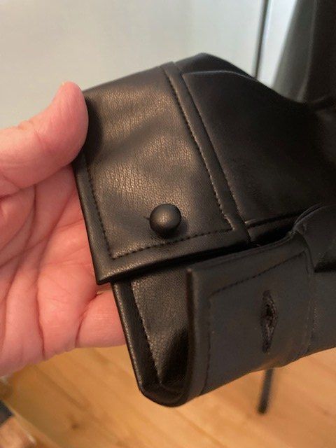Vila Blusen: Kunstlederhemd Vila – Neu und originalverpackt aus Malters von Boxer18 3