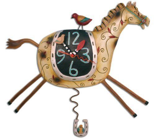 Horloge cheval Allen Designs NEUVE (Neuf avec emballage d'origine) à ...