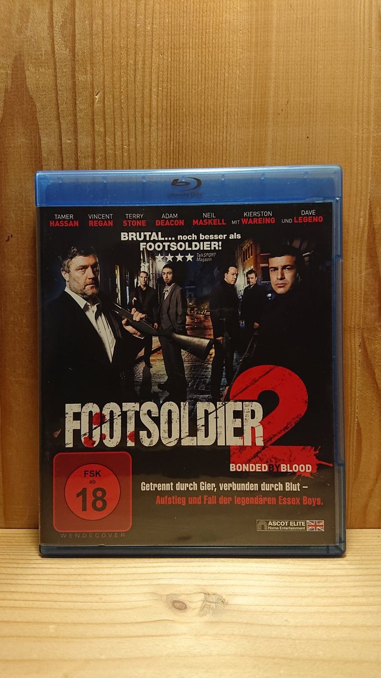 Tutti i DVDs: FOOTSOLDIER 2 auf Blu-Ray – Usato da Wilderswil venduto da Exebub