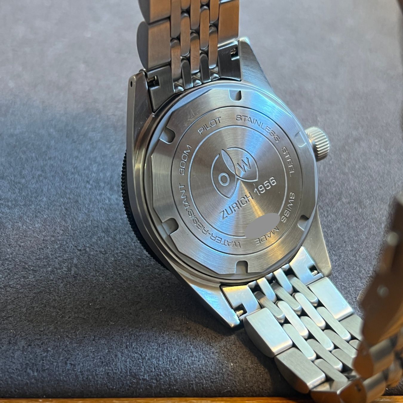 Orologi: FLASH SALE Ollech & Wajs Automatic Date Full Set OW P-101S – Usato da Carouge GE venduto da Watchaser 4