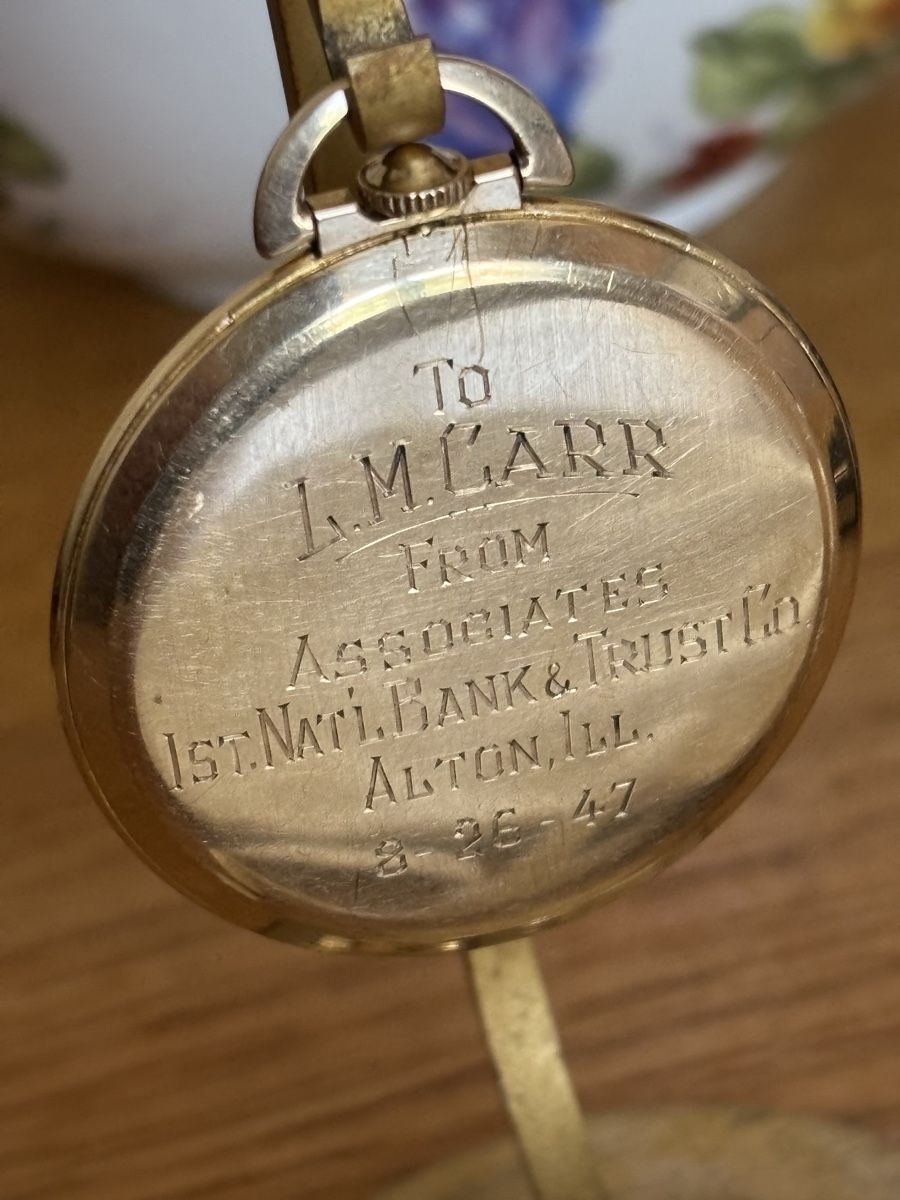 Orologi: Gruen VERI-THIN pocket watch 1920 – Usato da Buttes venduto da ButtA15 5