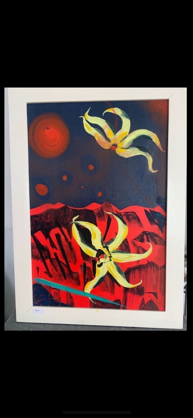 Dipinti: ; Seestern ; ein schönes Acryl Bild einer Künstlerin – Usato da Basel venduto da Stars12355