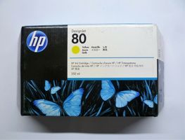 HP DesignJet 1050C/DesignJet 1055C yellow Patrone, 80/C4848A