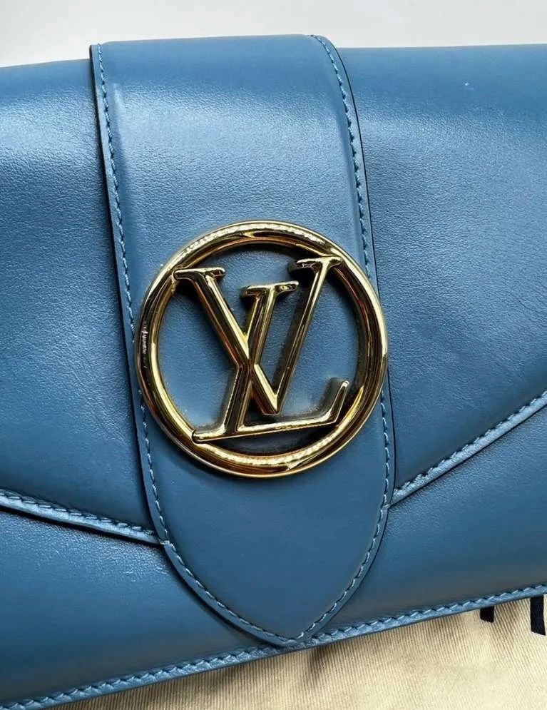 Louis Vuitton Borse da donna: Louis Vuitton PONT 9, blau – Nuovo (secondo la descrizione) da Triesen venduto da dardaleni 2