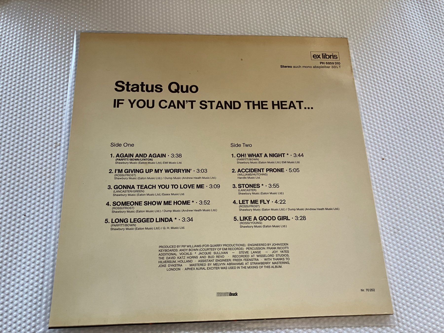 Dischi in vinile: Status Quo – Usato da Aarwangen venduto da Jukebox3 2
