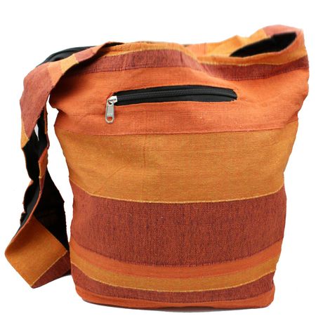 Umhängetasche Beutel Tasche Schultertasche Unisex Goa Orange
