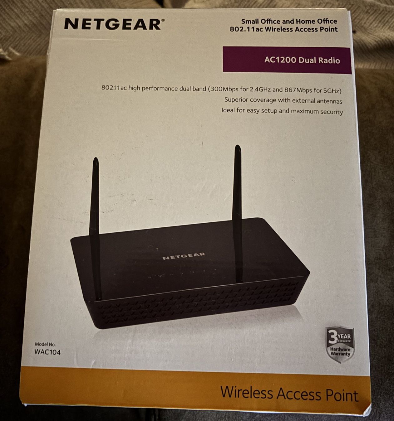 Modem & Router: Netgear WLAN Access Point AC1200 WAC104-100PES – Usato da Le Grand-Saconnex venduto da johnny_ricard