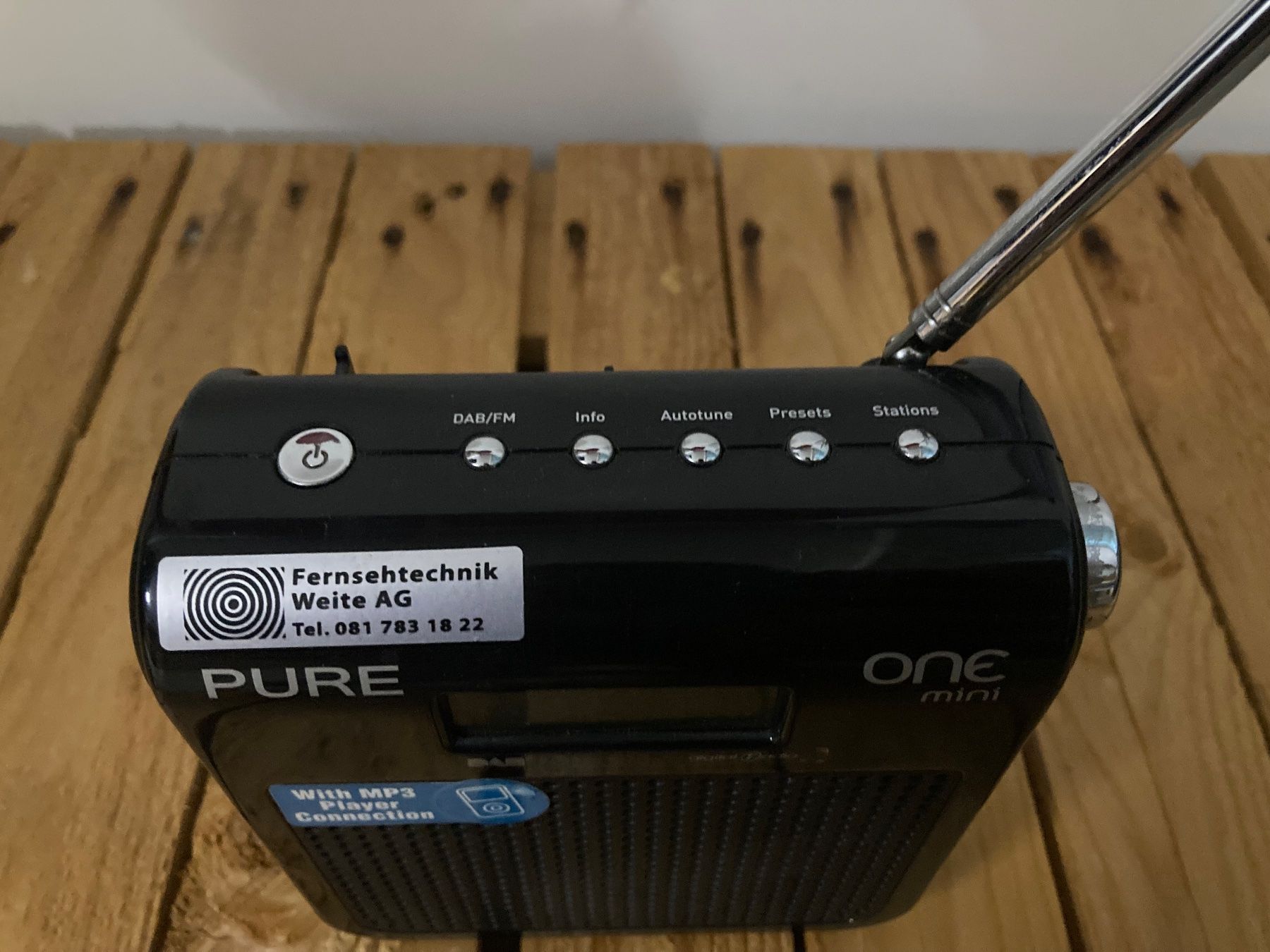 Praktisches PURE ONE Mini Radio - Ideal für Unterwegs! (Gebraucht) in ...