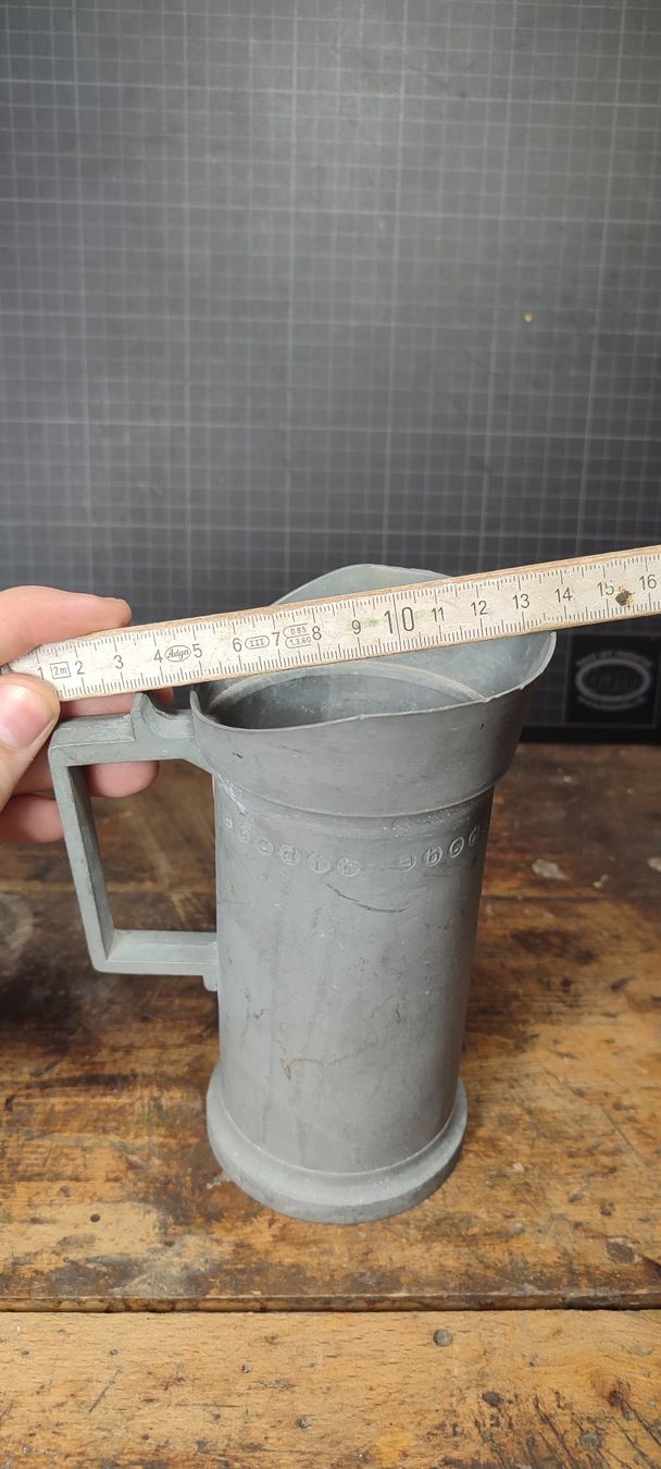 Misurare: Wunderschönes altes Mass 1/2 Liter – Usato da Gelterkinden venduto da MYSTOREFORYOU4460 8