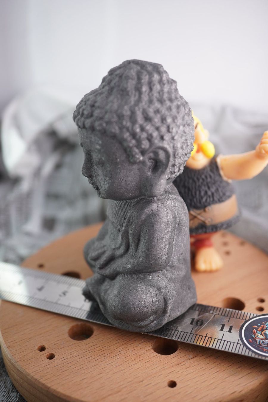 Minerali & Pietre curative: Schungit Buddha        Räumung    (1) – Nuovo e nell'imballaggio originale da Eschenbach SG venduto da topstone 3