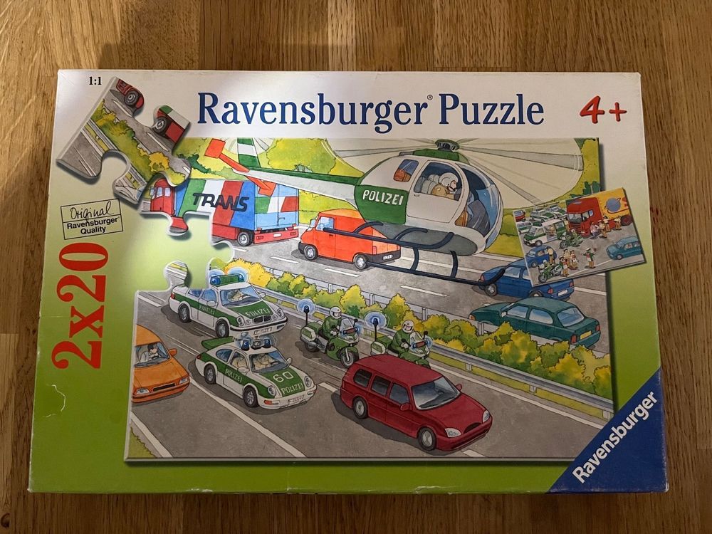 Ravensburger Puzzle-Set 'Heiss Und Kalt' – 2x 20 Teile, Je 26x18 Cm, Für Kinder Ab 3 Jahren