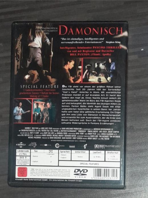 Alle DVDs: Dämonisch - Ein Psycho-Thriller – Gebraucht aus Steffisburg von FutureOne 1