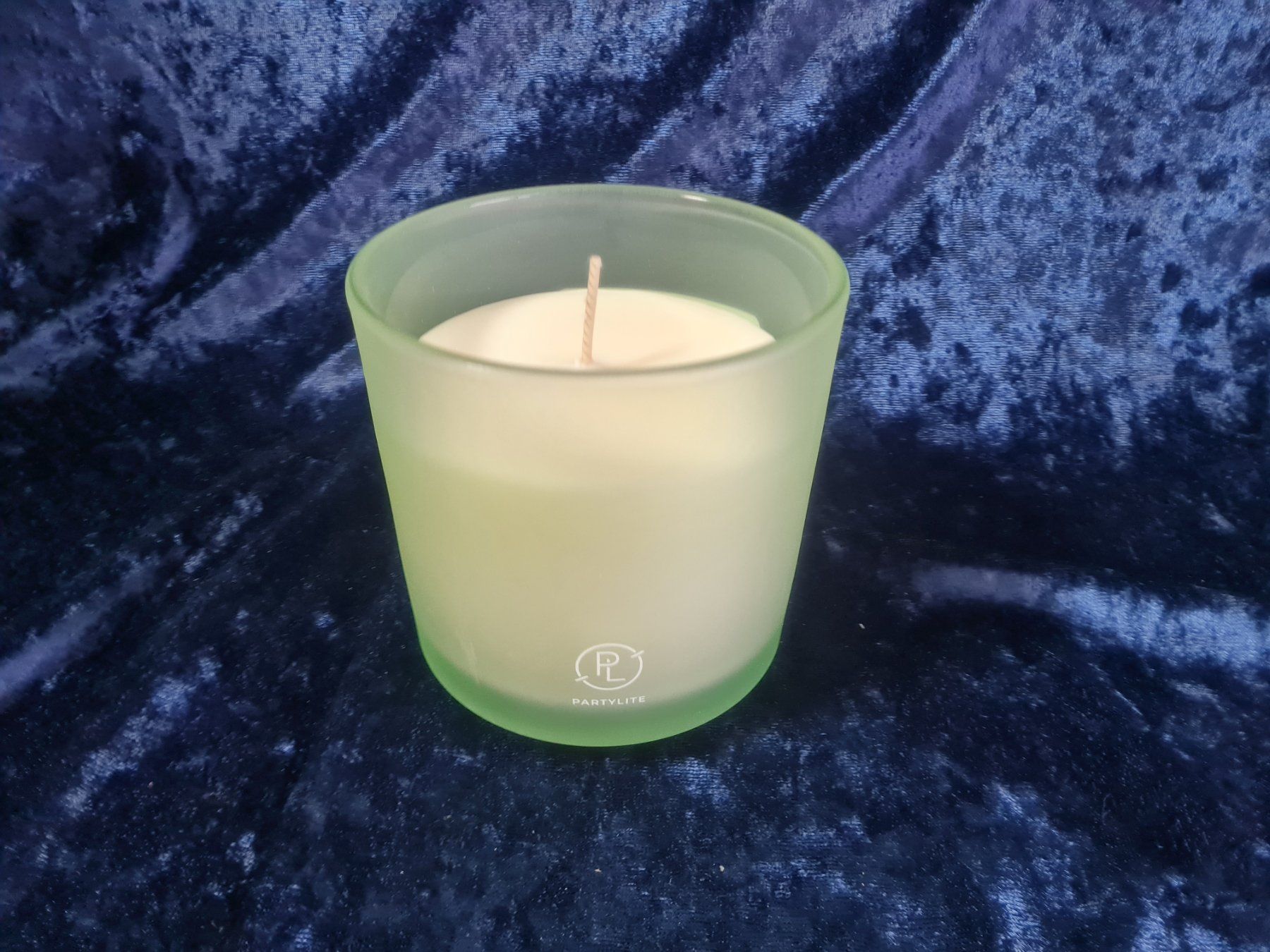 Partylite Candele: PartyLite - Duftwachsglas Seagrass Eucalyptus, Refillable – Nuovo e nell'imballaggio originale da Othmarsingen venduto da Kleibai