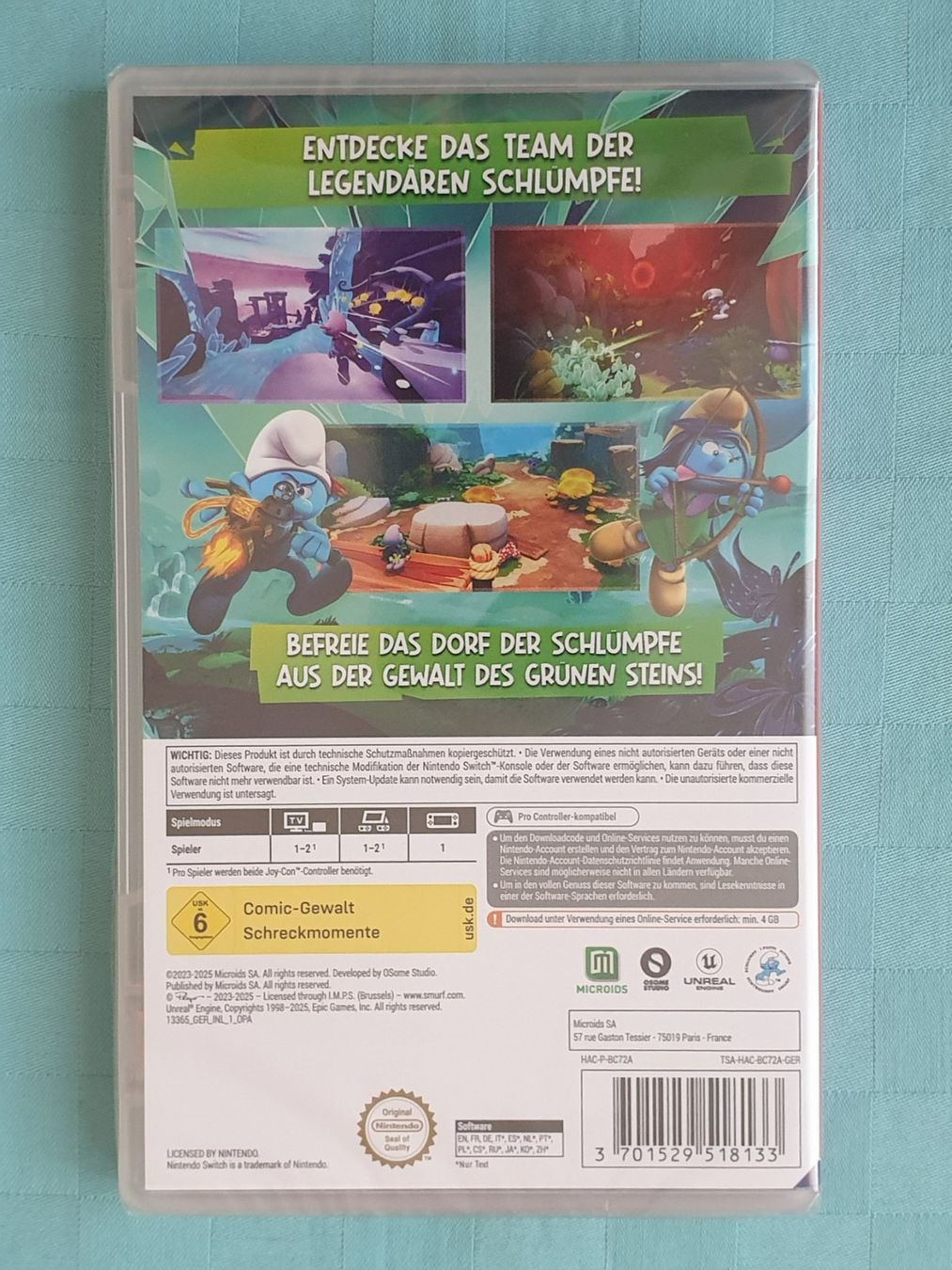 Nintendo Giochi: NINTENDO SWITCH DIE SCHLÜMPFE 2 – Nuovo (secondo la descrizione) da Mörschwil venduto da spirspi 1