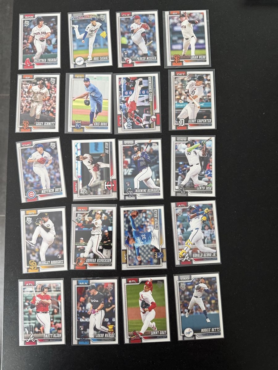 Topps Carte collezionabili: Topps Baseball cards 2026 Set 2 – Nuovo (secondo la descrizione) da Kaisten venduto da Snert1 1
