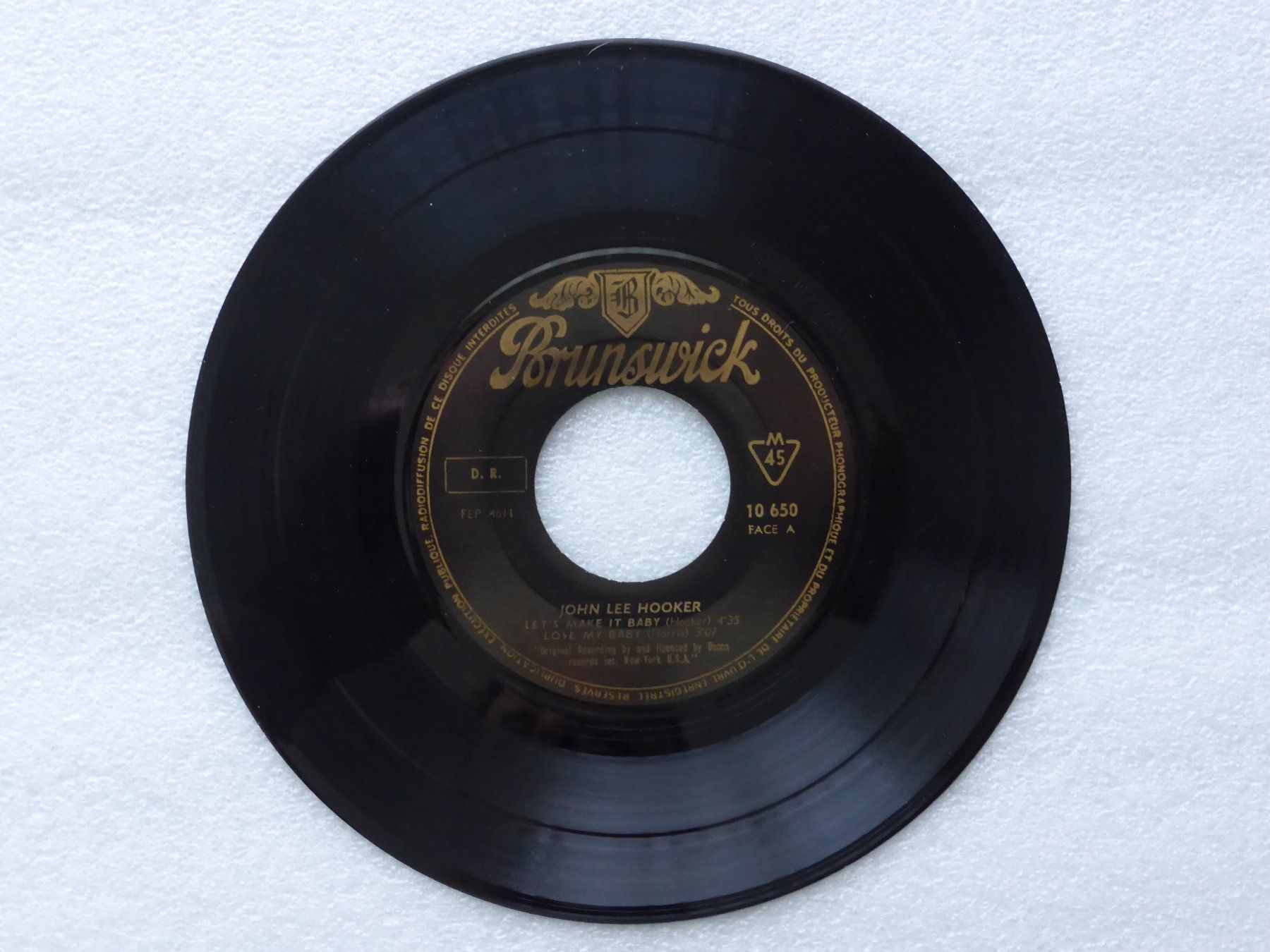 Dischi in vinile: Vinyl Single   EP  JOHN LEE HOOKER – Usato da Küssnacht am Rigi venduto da Mondkinder 1