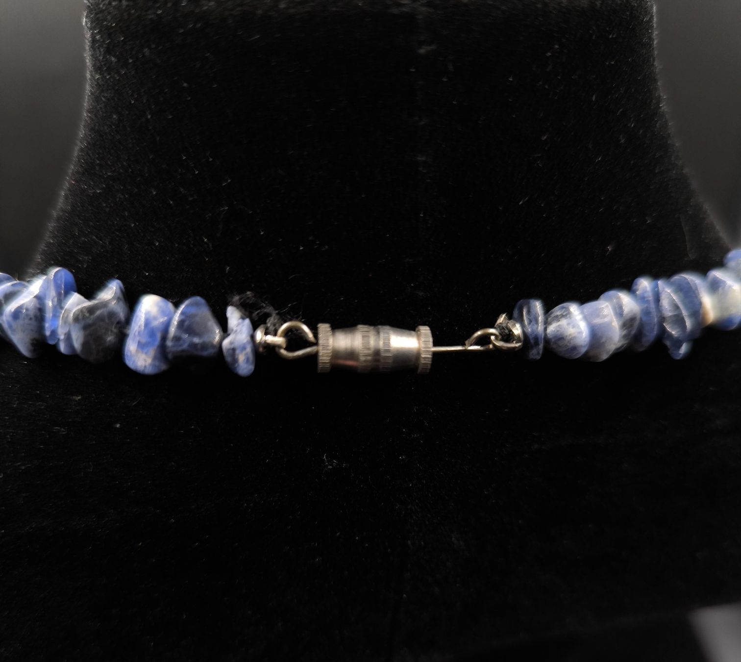 Catenine: Halskette Jaspis blau mit Drehverschluss – Usato da Rorschacherberg venduto da snOOpydOg11 3