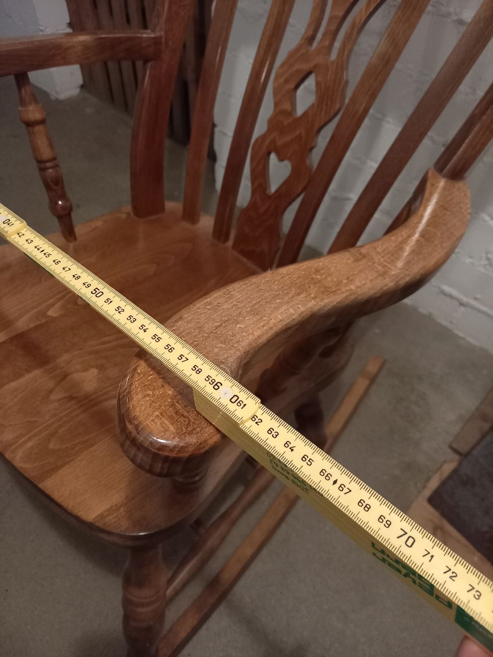 Sedie: Schaukelstuhl aus Holz – Usato da Bern venduto da Coma0001 3