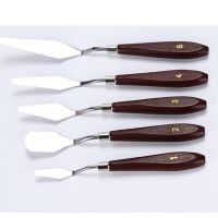 spatule en acier inoxydable Spatel aus rostfreiem Stahl