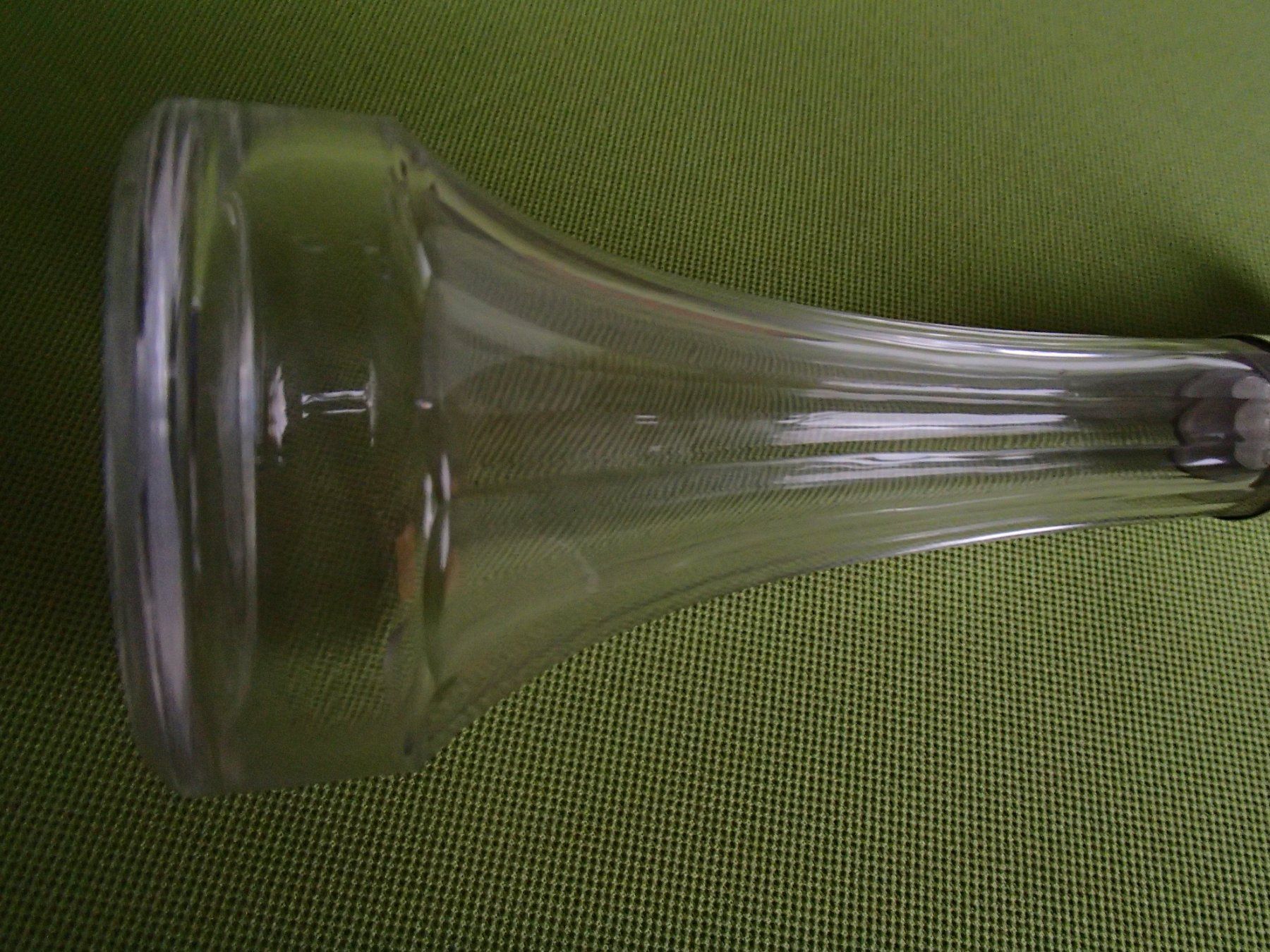 Caraffe: kleine geschliffene  Karaffe mit versilbertem Hals – Usato da Schöfflisdorf venduto da pullux 8