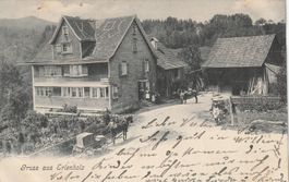 AK  Gruss aus Erlenholz mit Speiserestaurant 1905