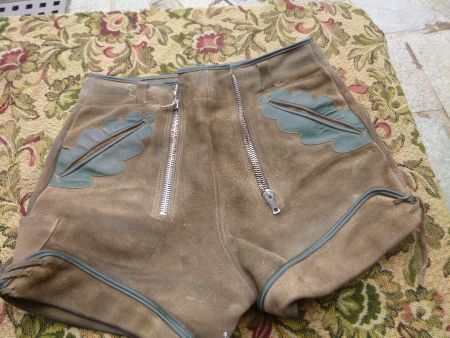 Hirschlederhosen Hosen Lederhose  Lederhösl Alpenkitz Shorts